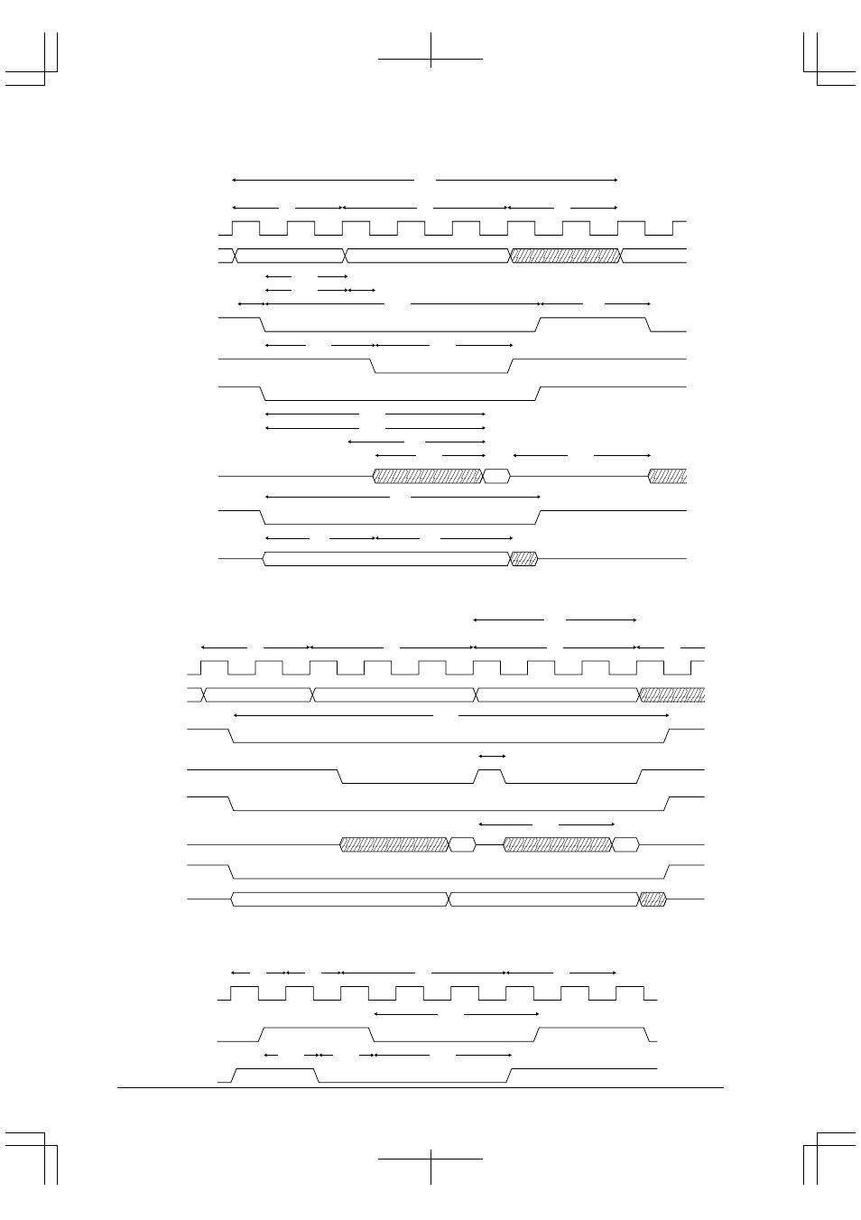 Dram: 70ns, cpu: 33mhz, random read/write cycle, Dram: 70ns, cpu: 33mhz, page-mode read/write cycle | Epson S1C33210 User Manual | Page 108 / 559