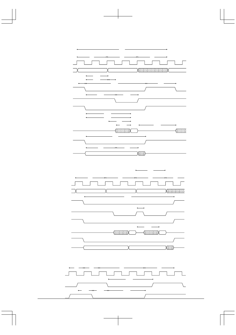 Dram: 60ns, cpu: 33mhz, random read/write cycle, Dram: 60ns, cpu: 33mhz, page-mode read/write cycle | Epson S1C33210 User Manual | Page 111 / 559