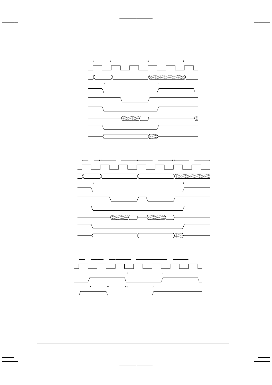 Dram: 60ns, cpu: 25mhz, random read/write cycle, Dram: 60ns, cpu: 25mhz, page-mode read/write cycle | Epson S1C33210 User Manual | Page 112 / 559