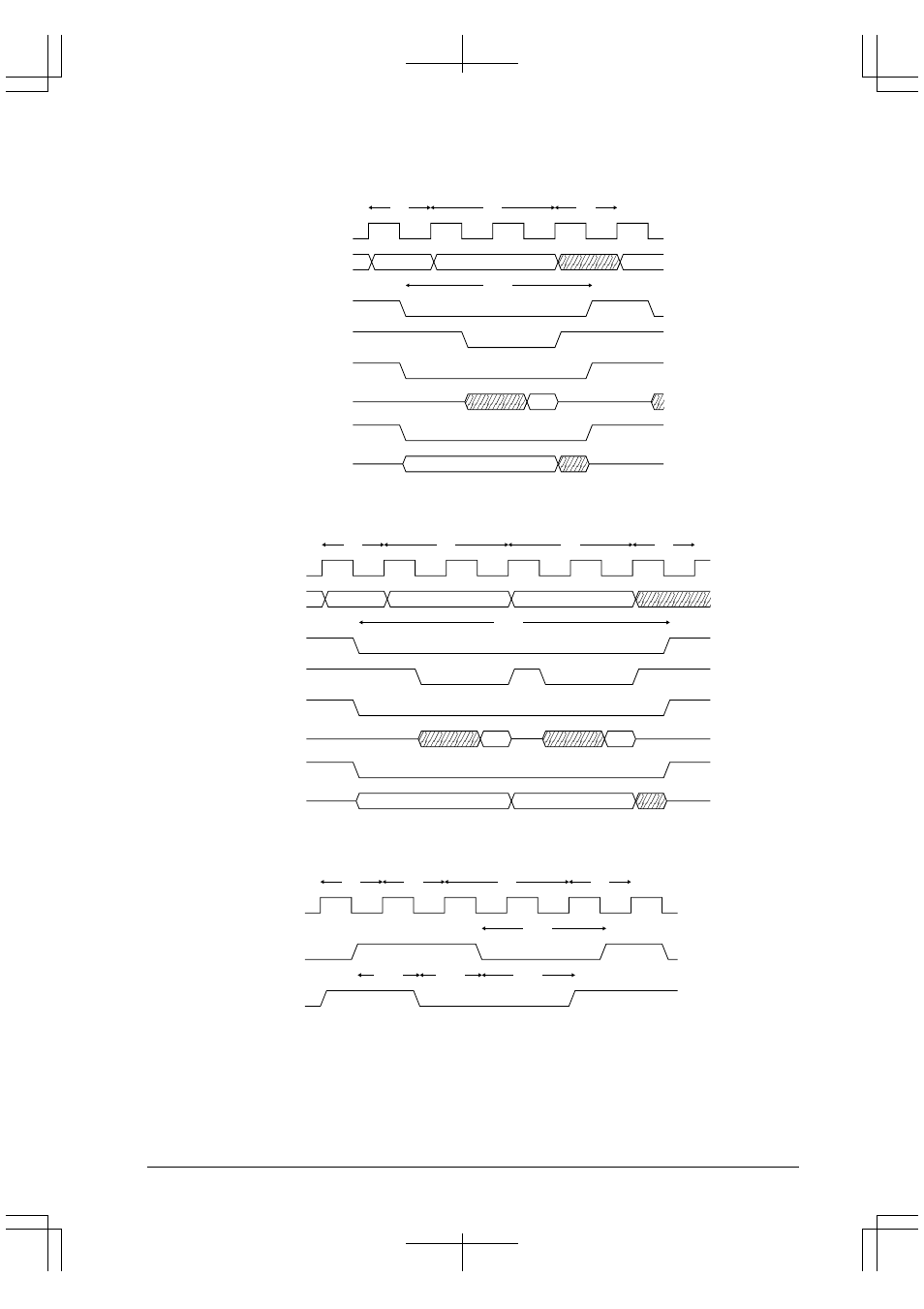 Dram: 60ns, cpu: 20mhz, random read/write cycle, Dram: 60ns, cpu: 20mhz, page-mode read/write cycle | Epson S1C33210 User Manual | Page 113 / 559