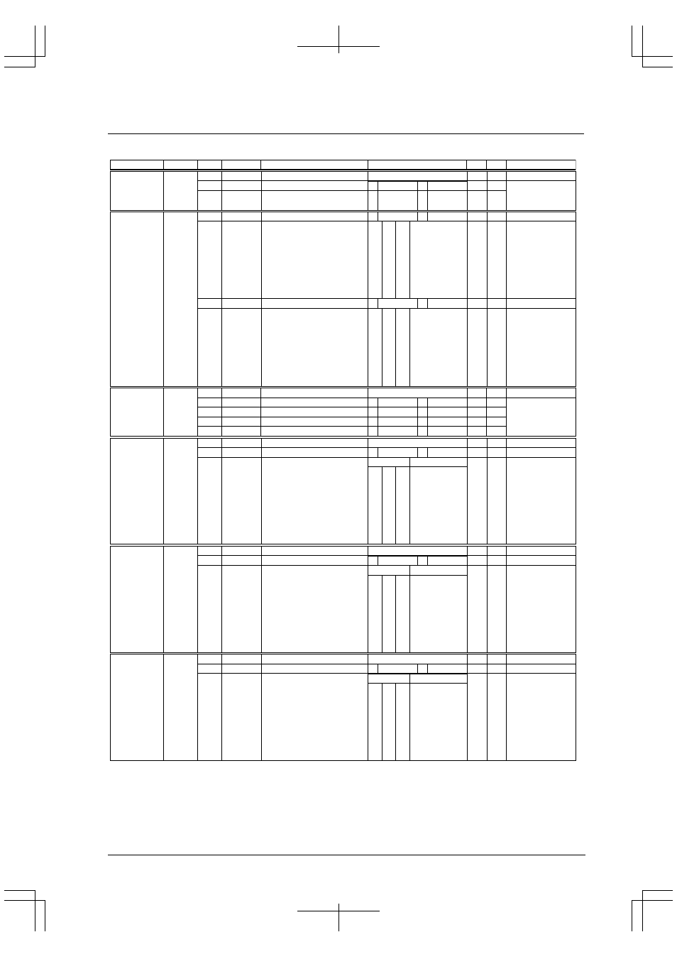 2 i/o memory map | Epson S1C33210 User Manual | Page 29 / 559