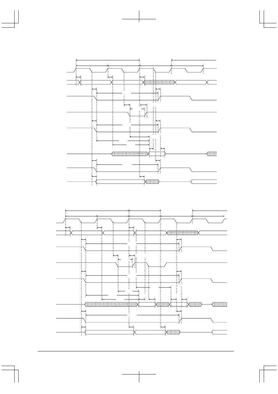 Edo dram random access cycle (basic cycle), Edo dram page access cycle | Epson S1C33210 User Manual | Page 96 / 559