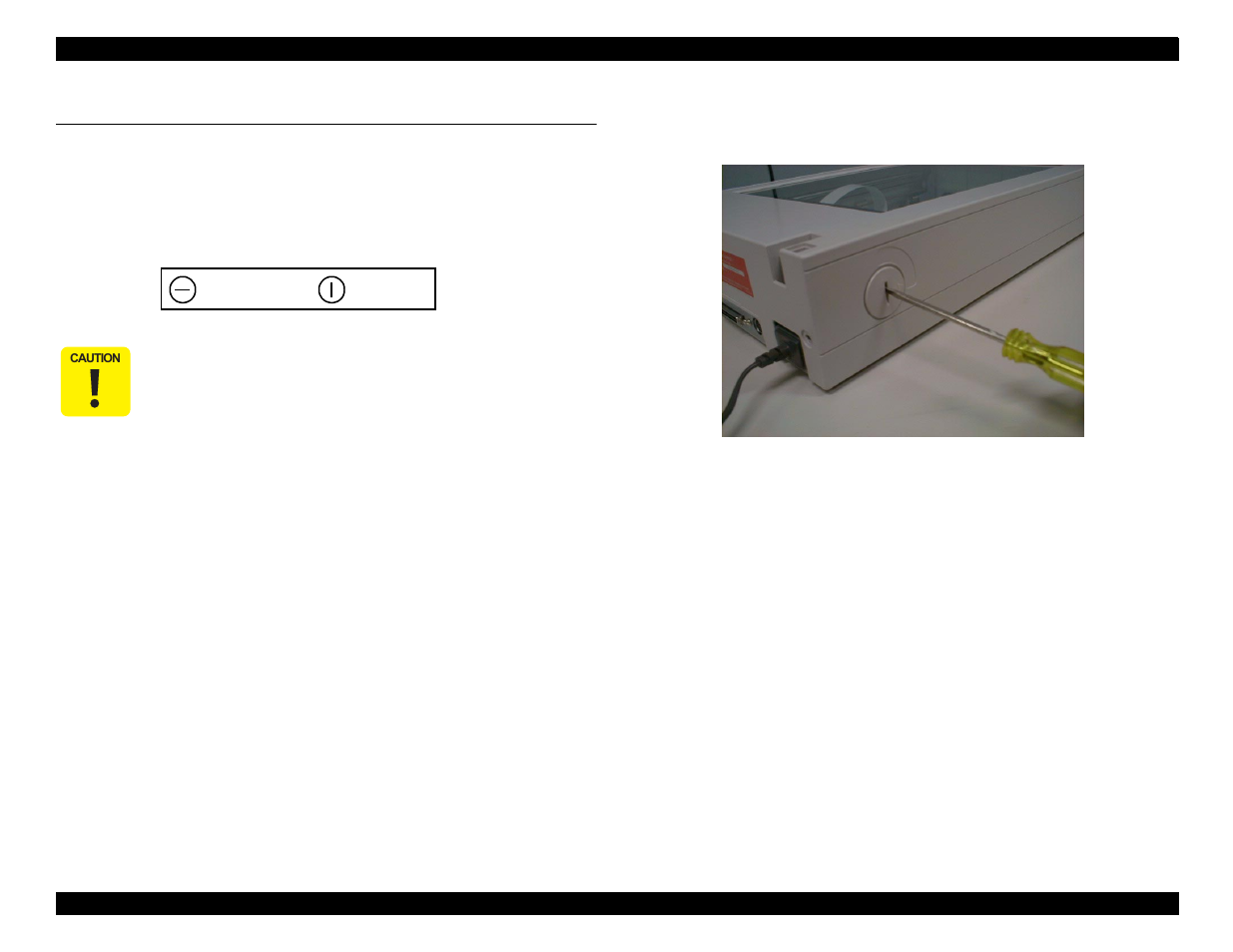 2 disassembly procedures, 1 releasing the carriage lock | Epson Perfection 610 User Manual | Page 27 / 52