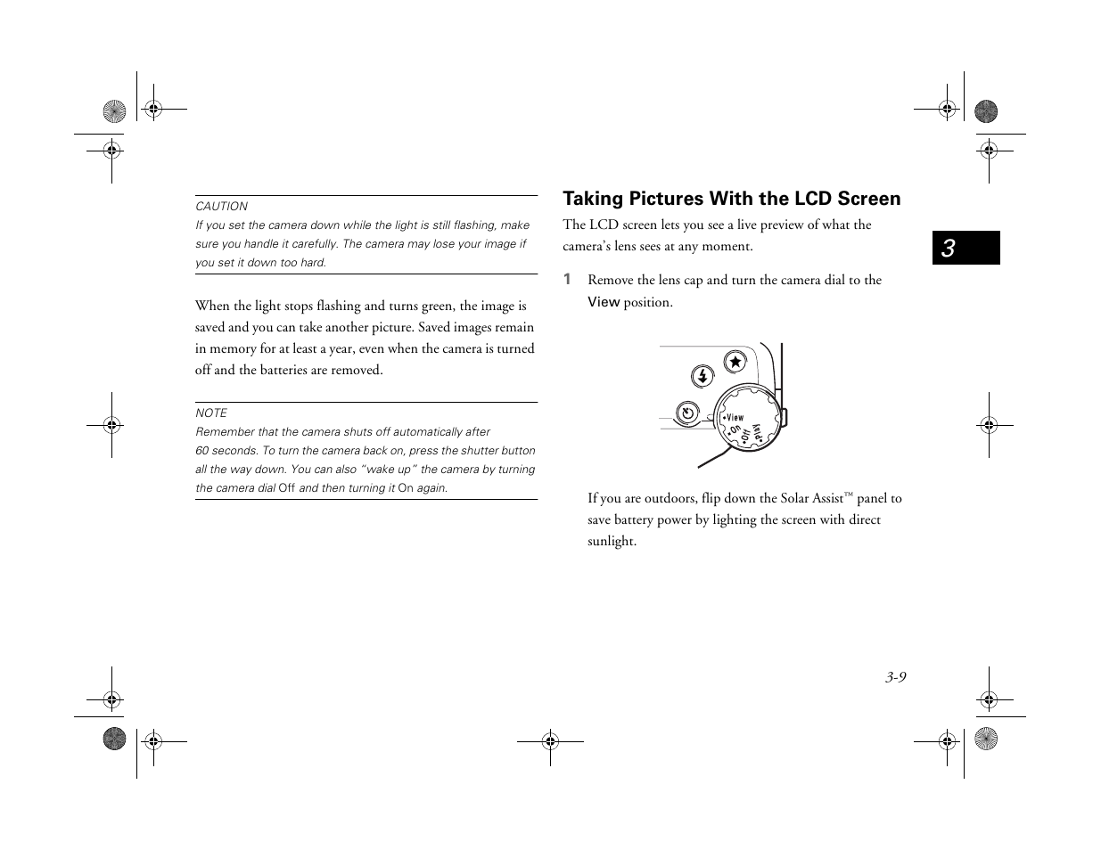 Taking pictures with the lcd screen | Epson PhotoPC 750Z User Manual | Page 29 / 53