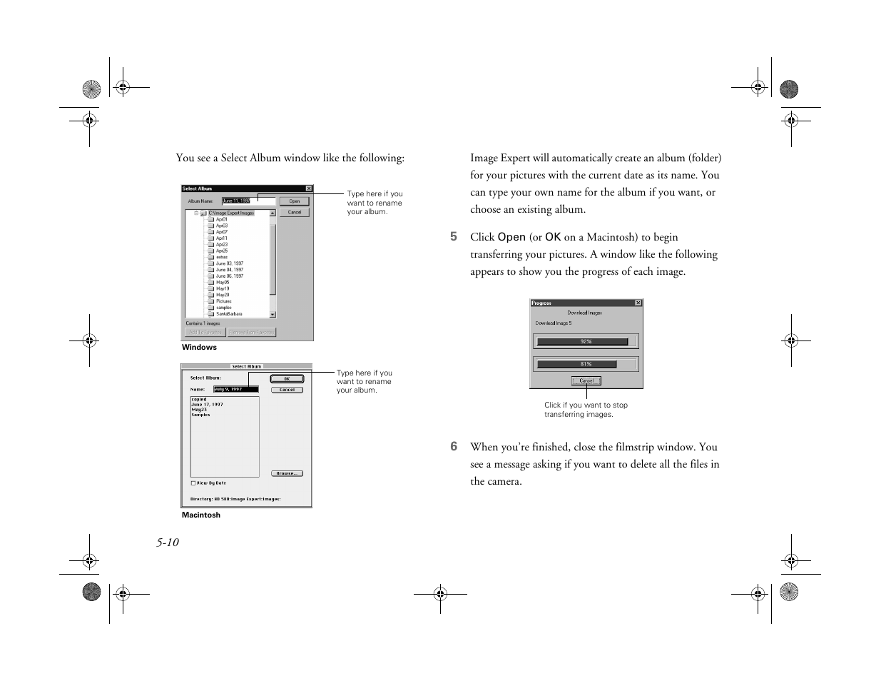 Epson PhotoPC 750Z User Manual | Page 48 / 53