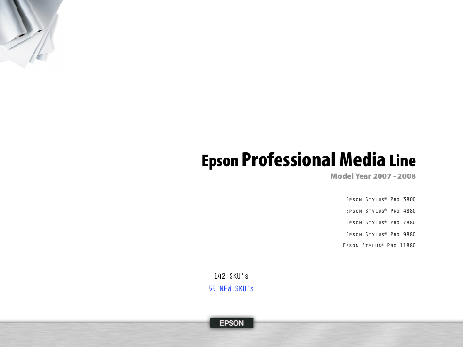 Professional media, Epson, Line | Epson 995 User Manual | Page 47 / 52