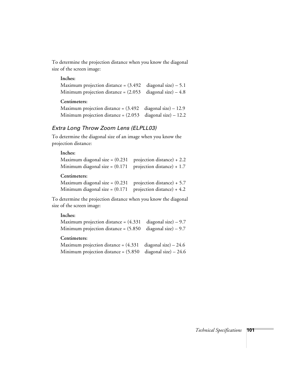 Epson 8100i User Manual | Page 107 / 120