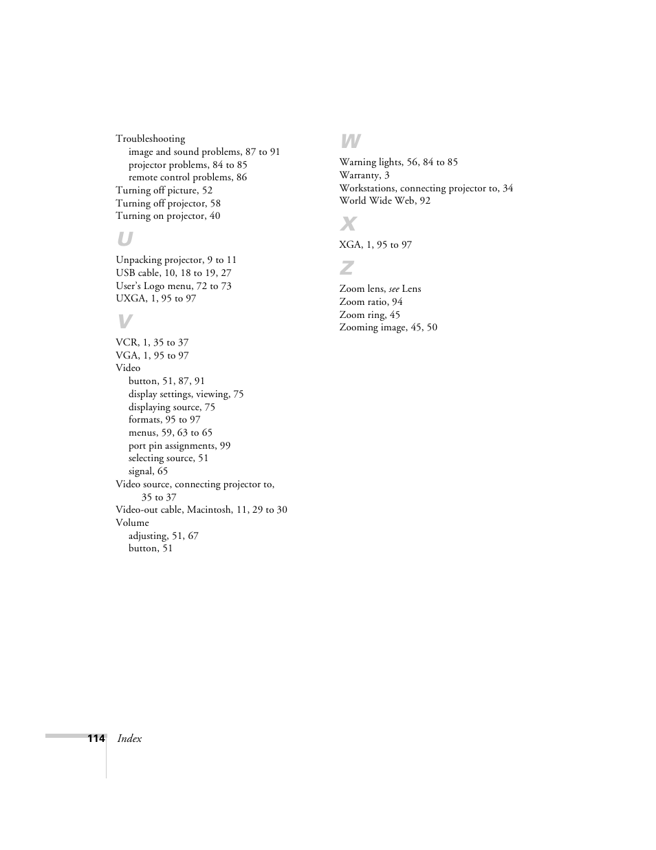 Epson 8100i User Manual | Page 120 / 120