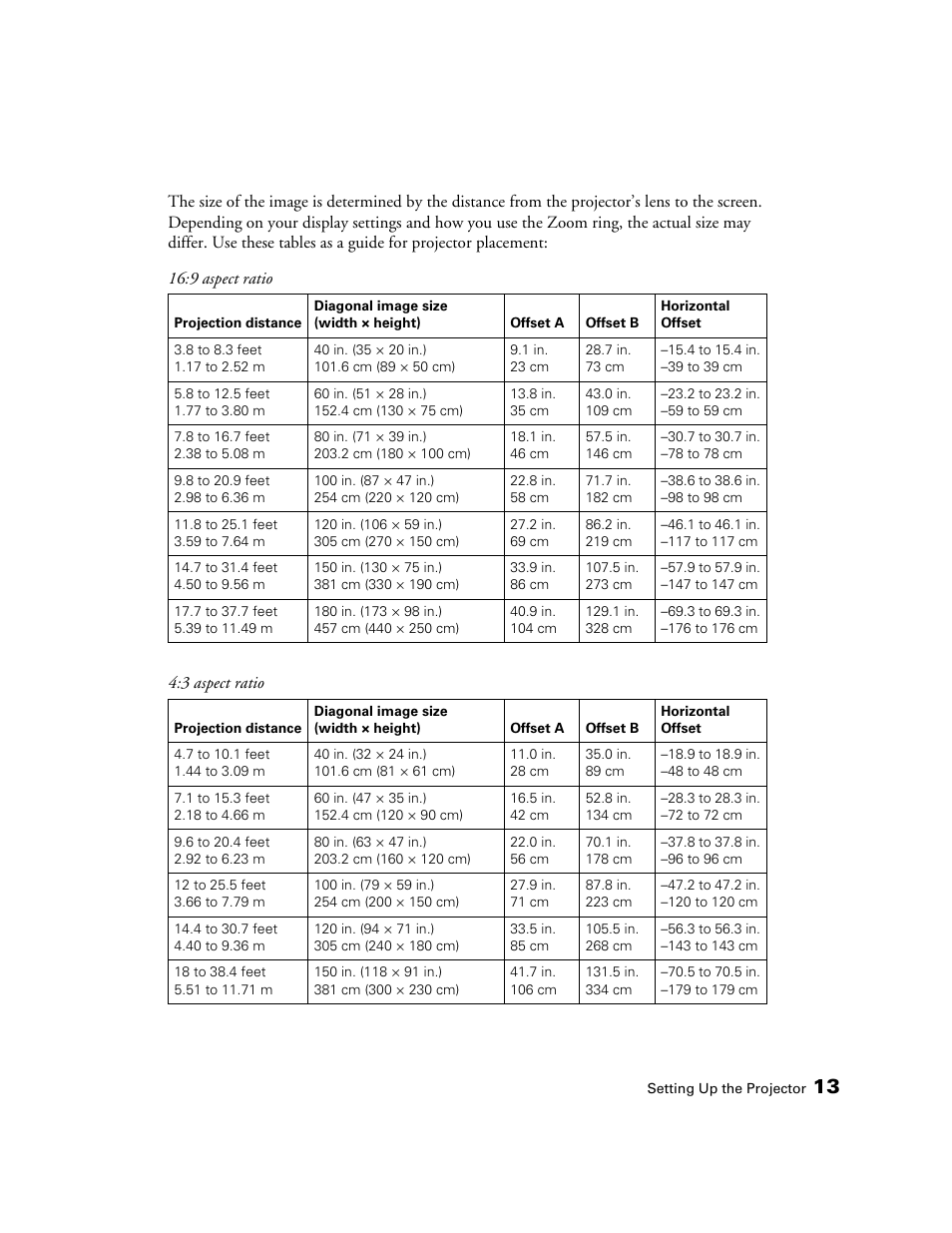 Epson POWERLITE 5010E User Manual | Page 13 / 86