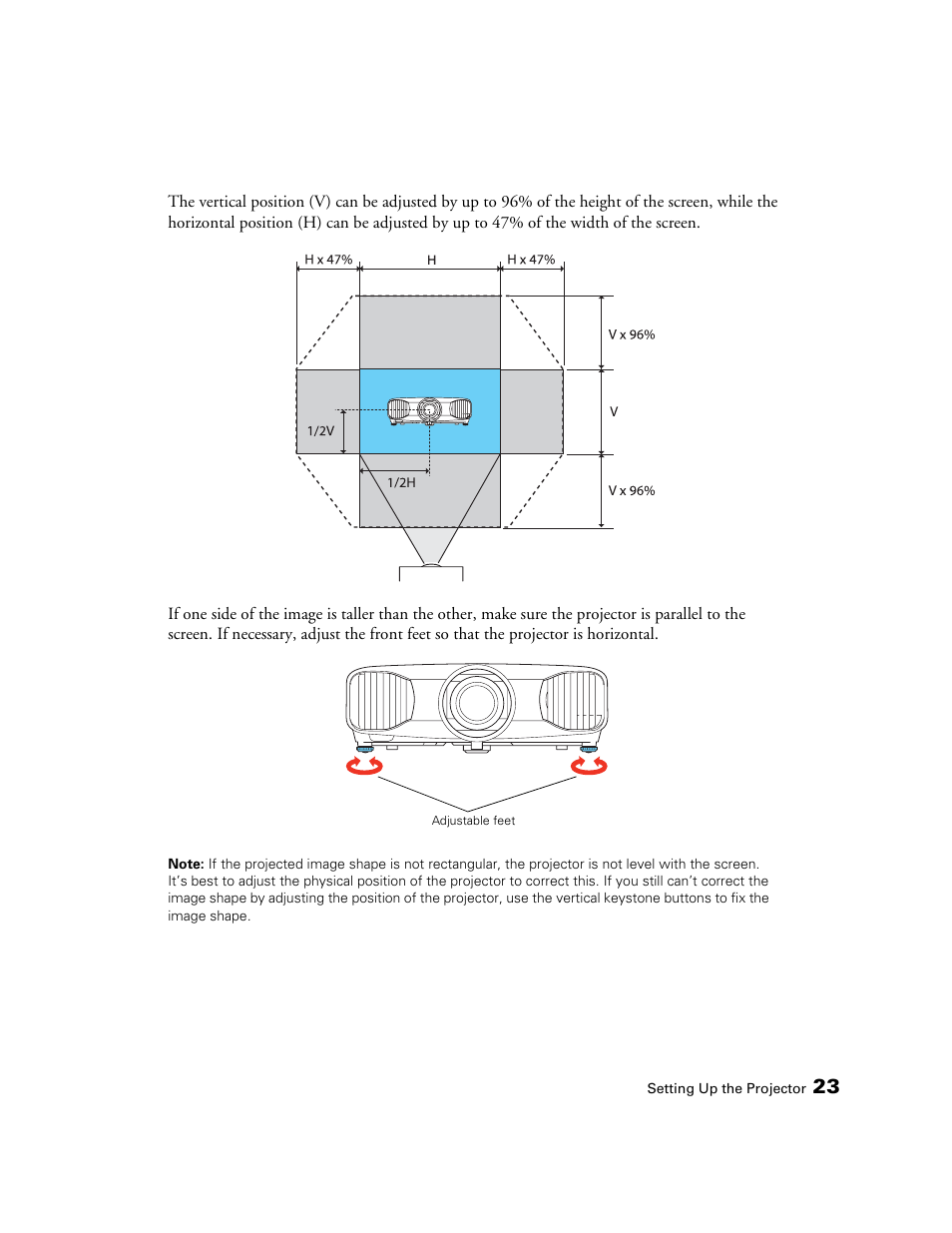 Epson POWERLITE 5010E User Manual | Page 23 / 86