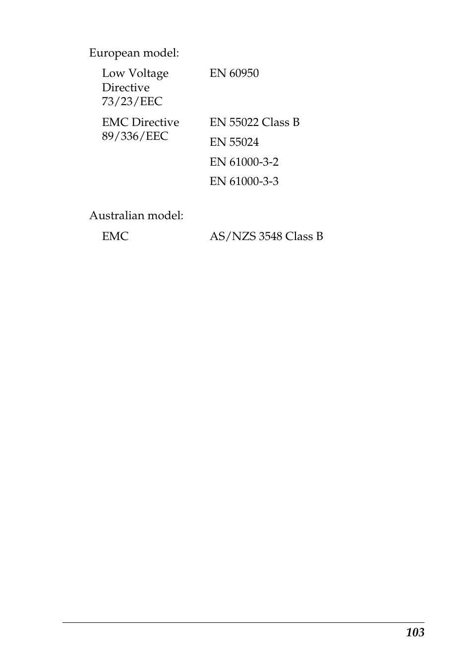 Epson 925 User Manual | Page 109 / 112