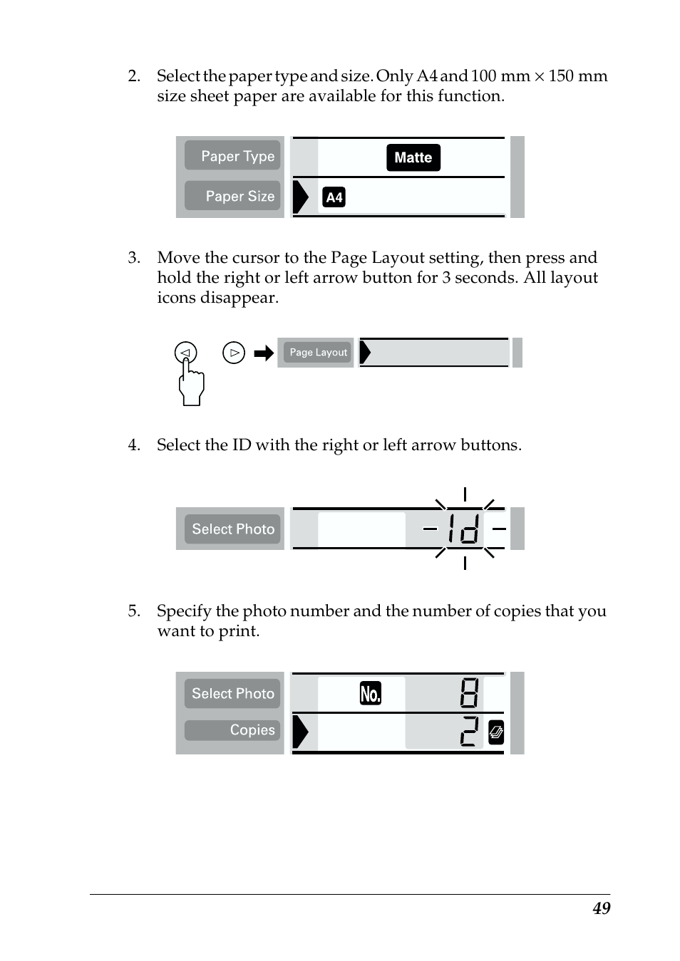 Epson 925 User Manual | Page 55 / 112
