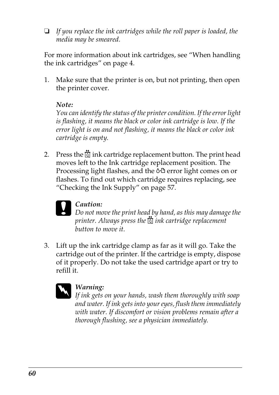 Epson 925 User Manual | Page 66 / 112