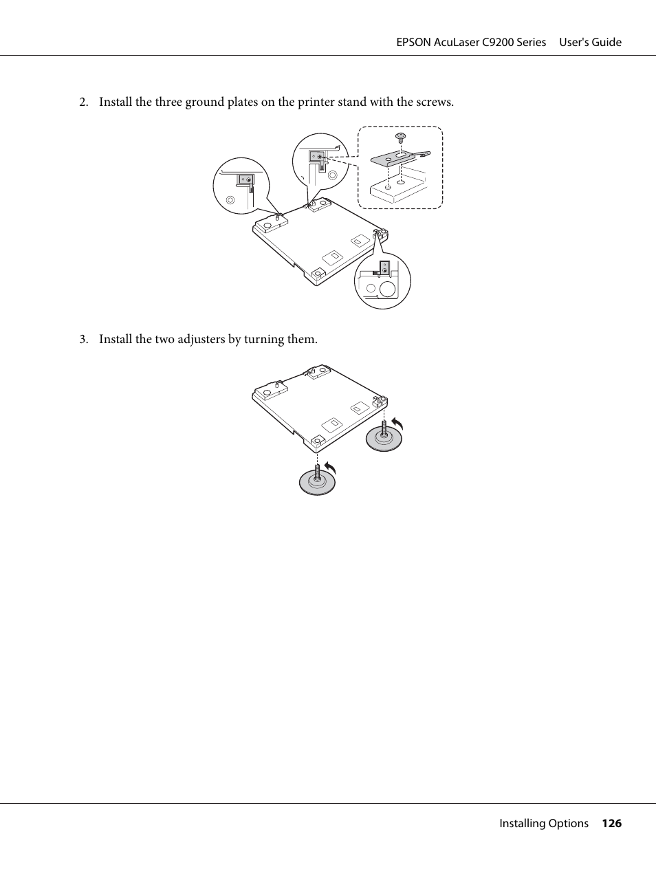 Epson AcuLaser C9200 Series User Manual | Page 126 / 271