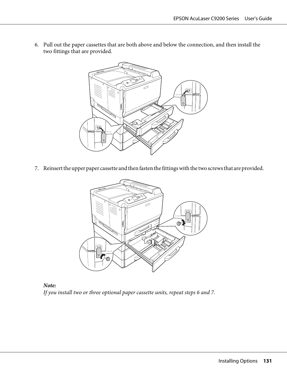 Epson AcuLaser C9200 Series User Manual | Page 131 / 271