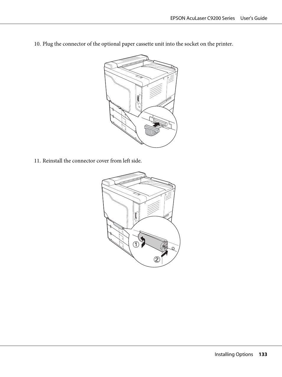 Epson AcuLaser C9200 Series User Manual | Page 133 / 271