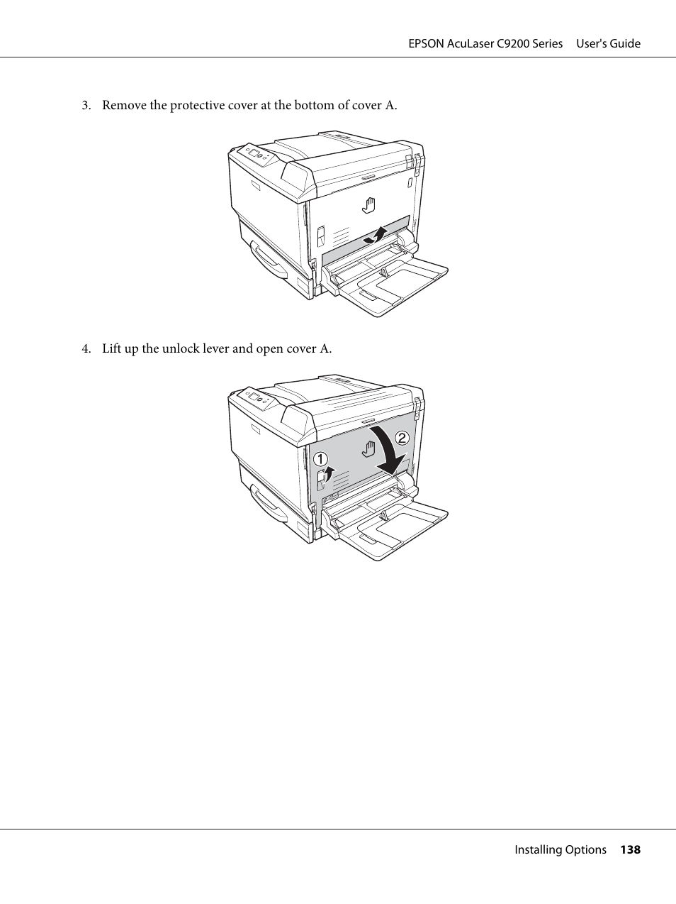 Epson AcuLaser C9200 Series User Manual | Page 138 / 271
