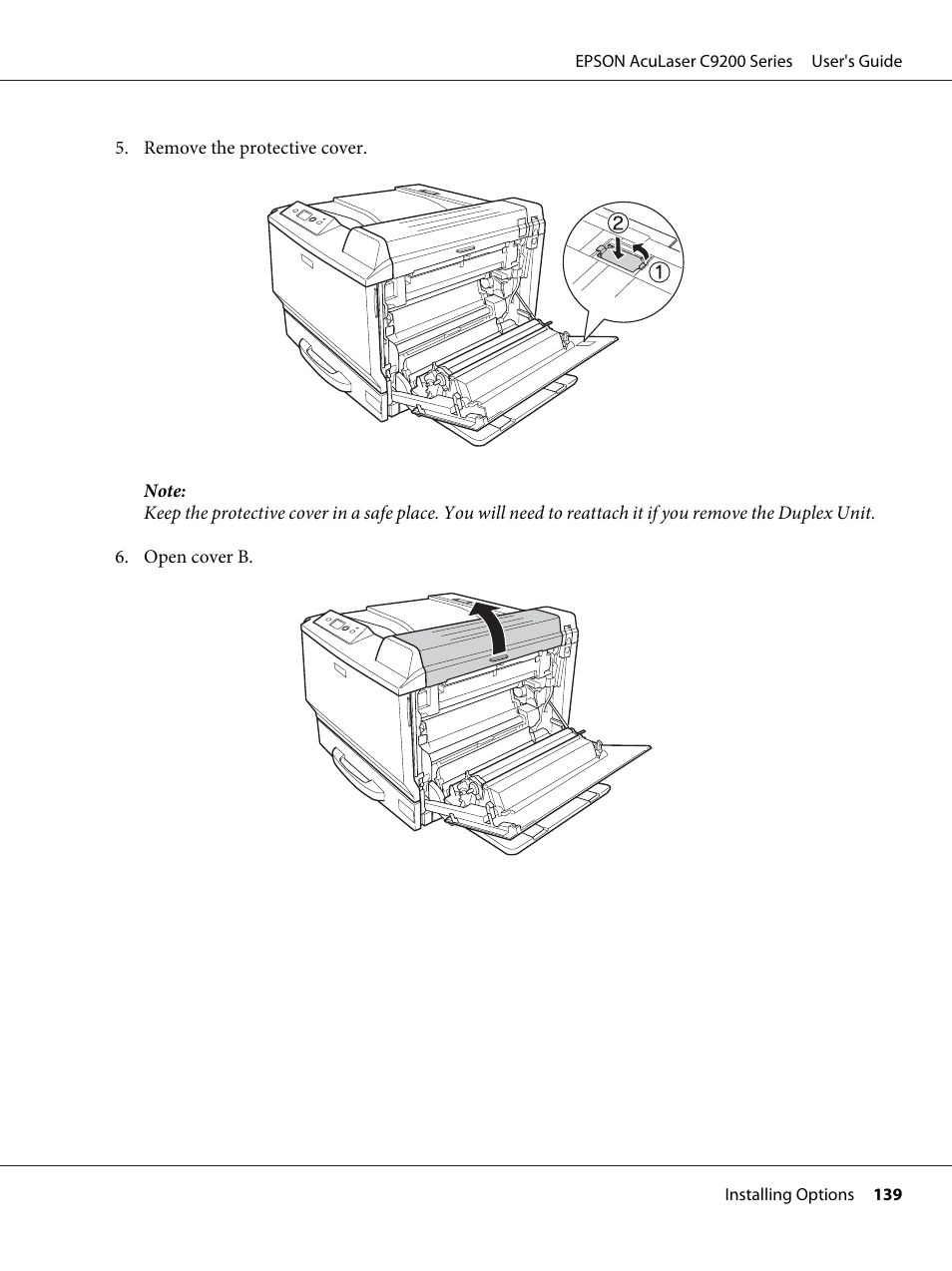 Epson AcuLaser C9200 Series User Manual | Page 139 / 271