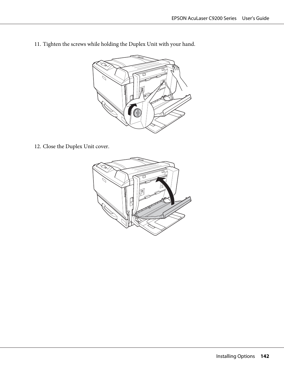 Epson AcuLaser C9200 Series User Manual | Page 142 / 271