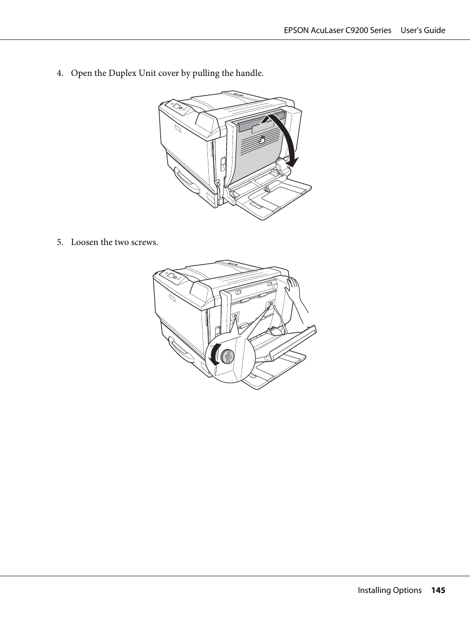 Epson AcuLaser C9200 Series User Manual | Page 145 / 271