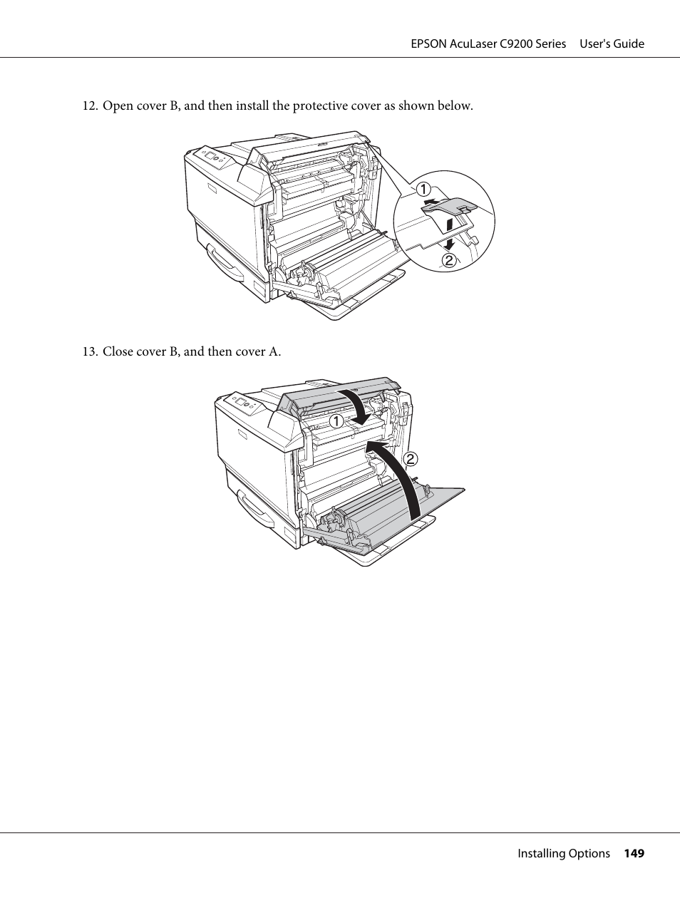 Epson AcuLaser C9200 Series User Manual | Page 149 / 271