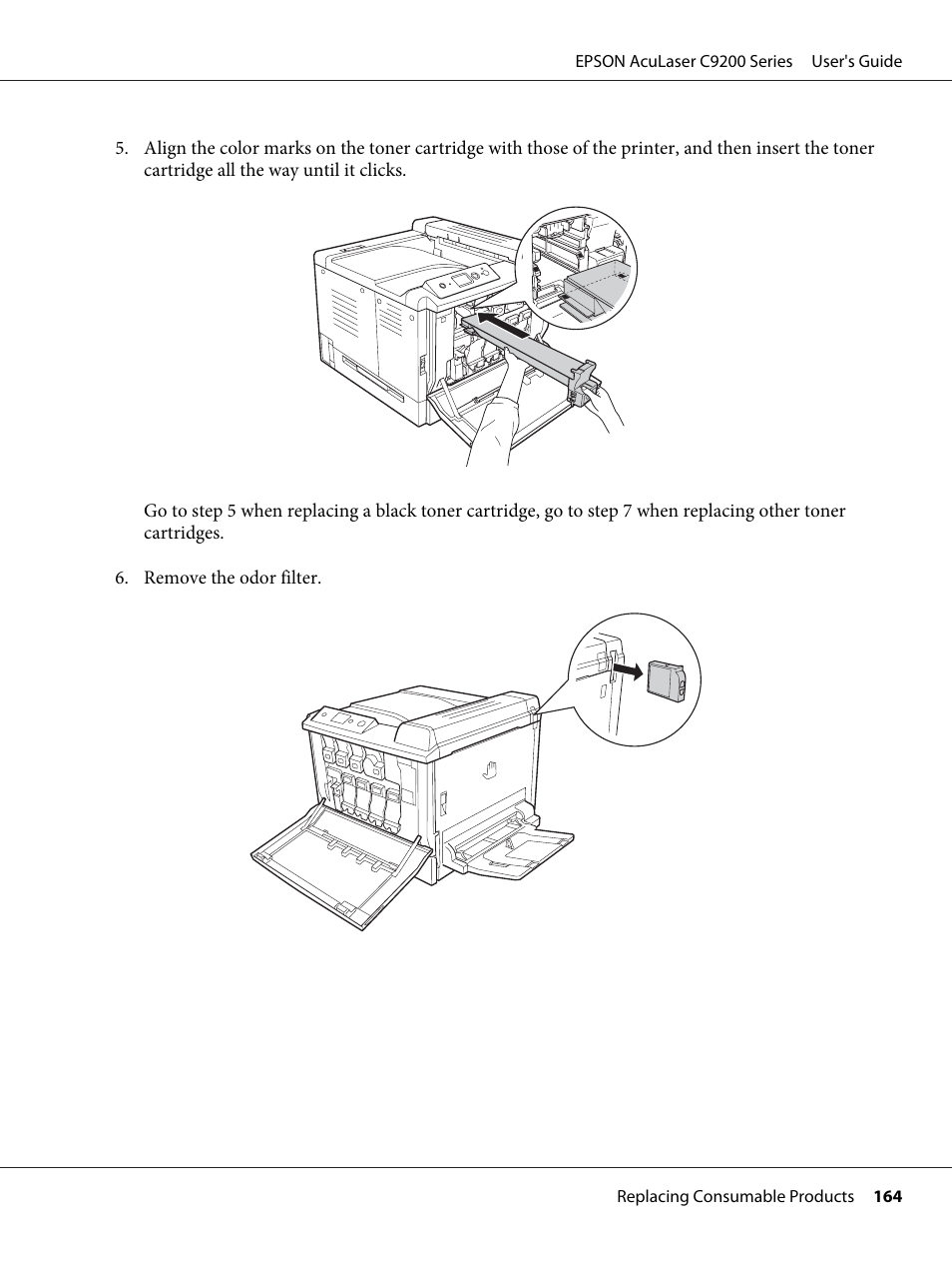 Epson AcuLaser C9200 Series User Manual | Page 164 / 271