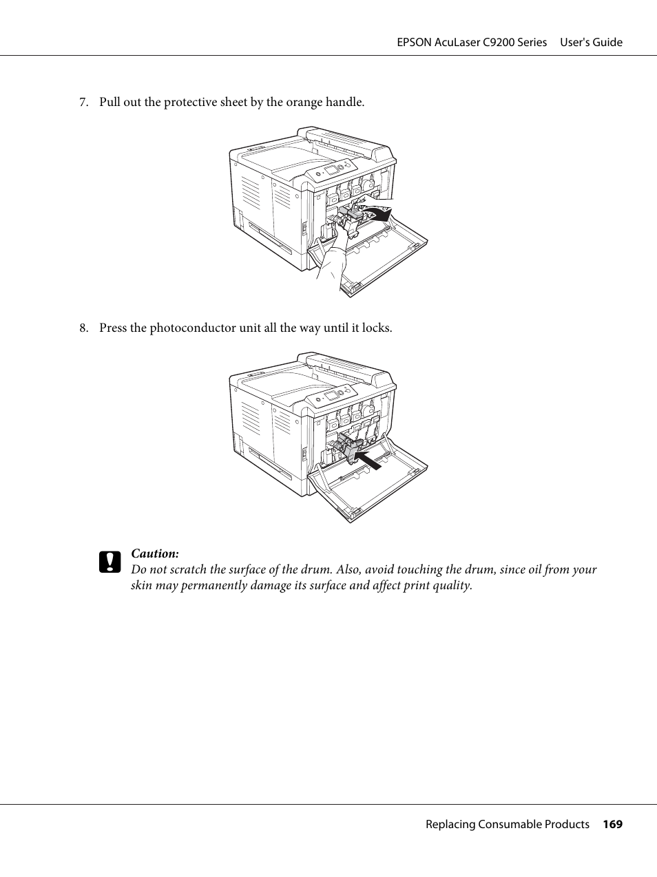Epson AcuLaser C9200 Series User Manual | Page 169 / 271