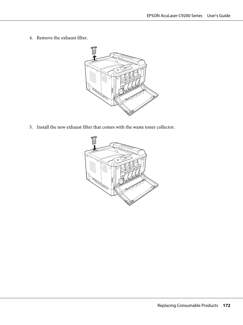 Epson AcuLaser C9200 Series User Manual | Page 172 / 271