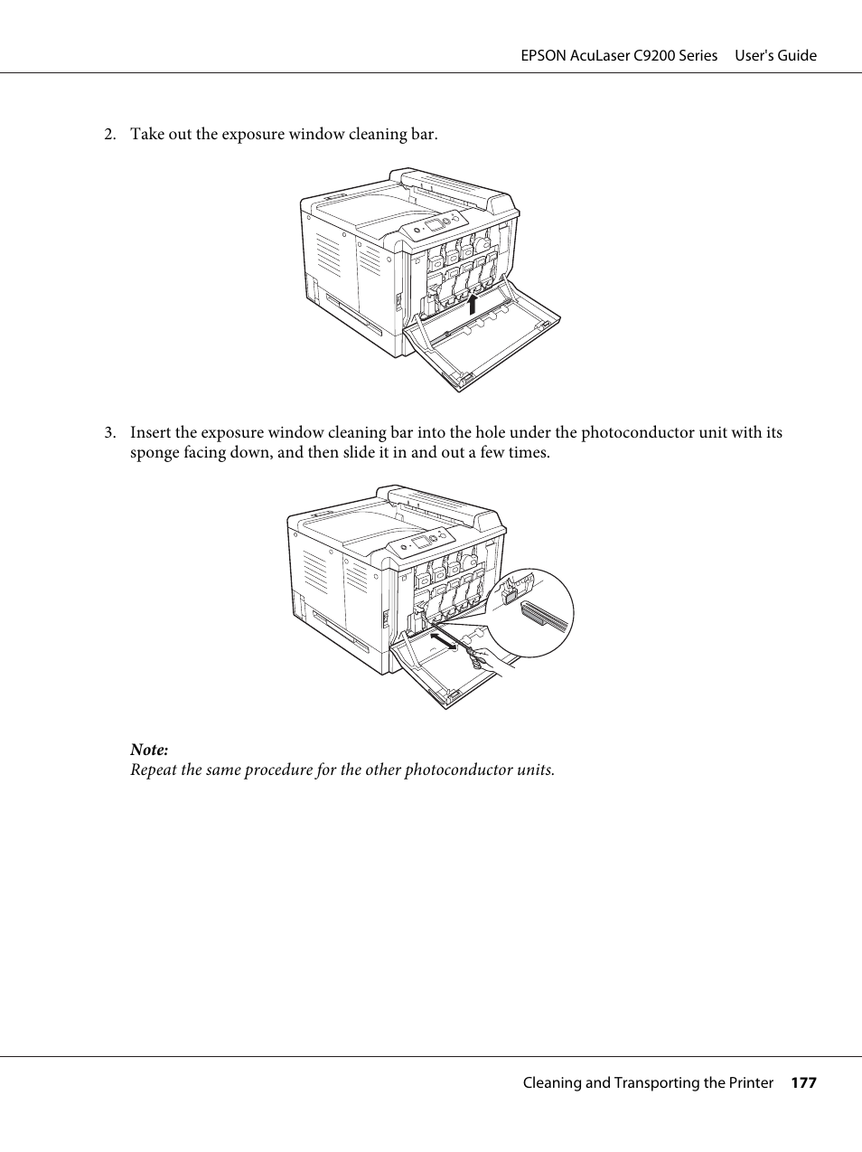Epson AcuLaser C9200 Series User Manual | Page 177 / 271