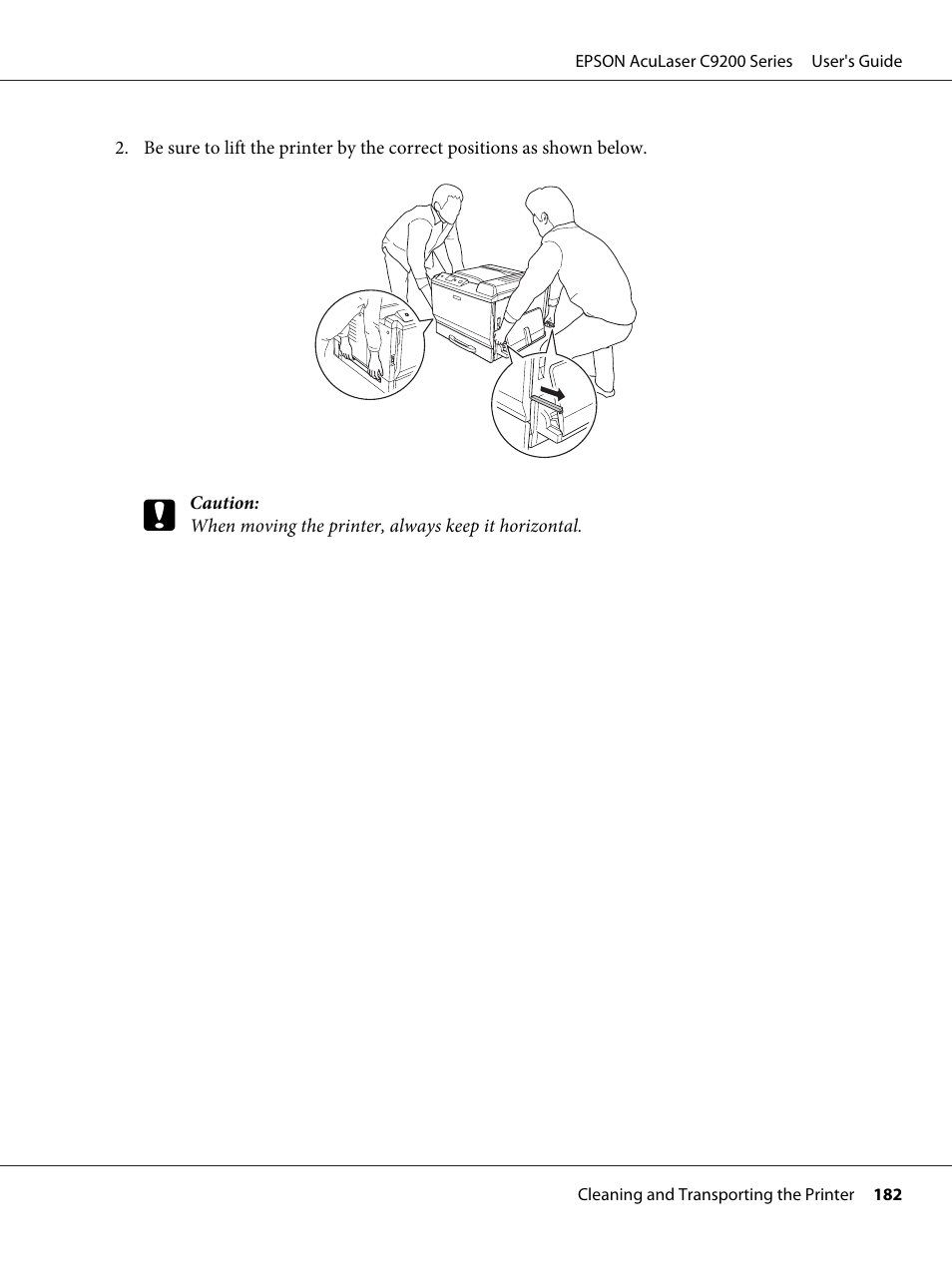 Epson AcuLaser C9200 Series User Manual | Page 182 / 271