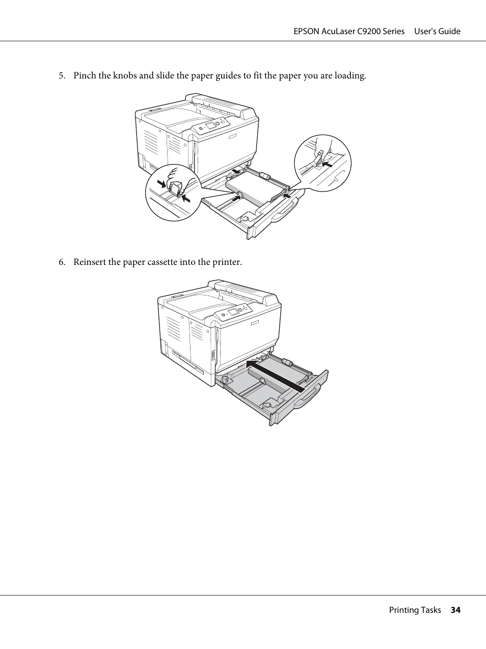 Epson AcuLaser C9200 Series User Manual | Page 34 / 271