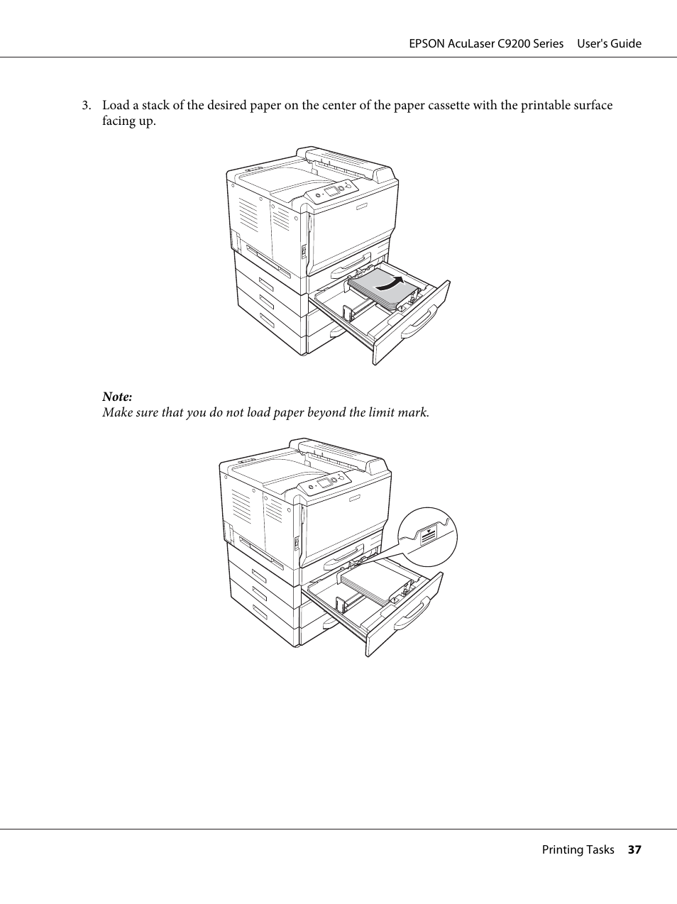 Epson AcuLaser C9200 Series User Manual | Page 37 / 271