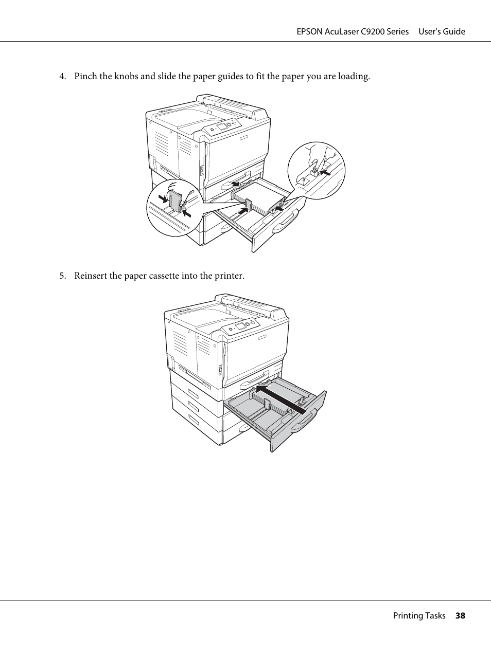 Epson AcuLaser C9200 Series User Manual | Page 38 / 271