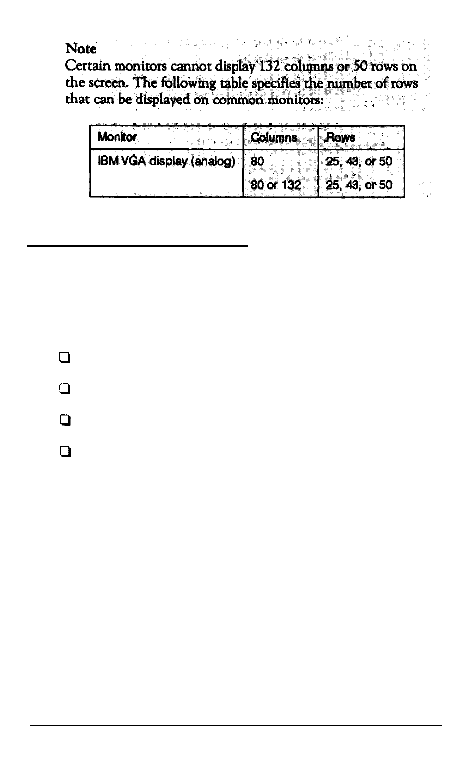 Setvga utility program, A-40 | Epson 3865X Plus User Manual | Page 185 / 337