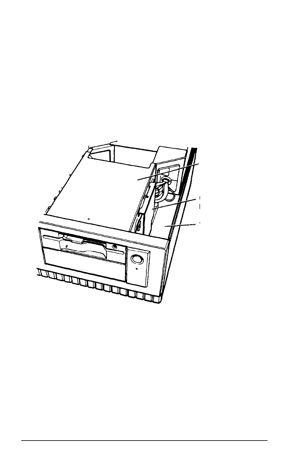 Removing and attaching the mounting plate, B-10 | Epson 3865X Plus User Manual | Page 201 / 337