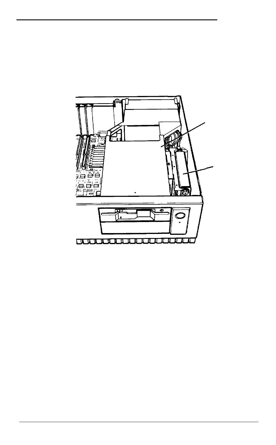 Removing a hard disk from the vertical position, B-24 | Epson 3865X Plus User Manual | Page 215 / 337