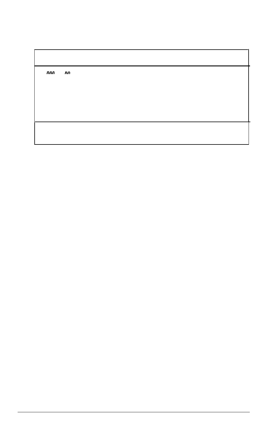 Modifying the defective track table, Modify defective track table ? (y/n), Options | At the bottom of the table is this prompt, Select, If you select, At the bottom of the table, You see this prompt | Epson 3865X Plus User Manual | Page 255 / 337