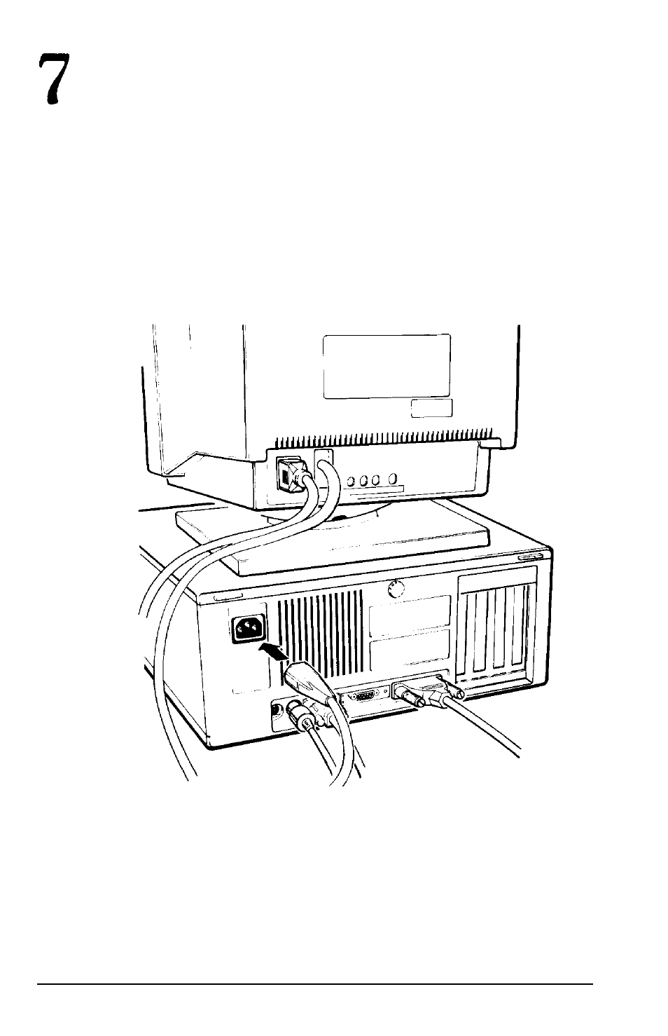 Connecting the power cord | Epson 3865X Plus User Manual | Page 32 / 337