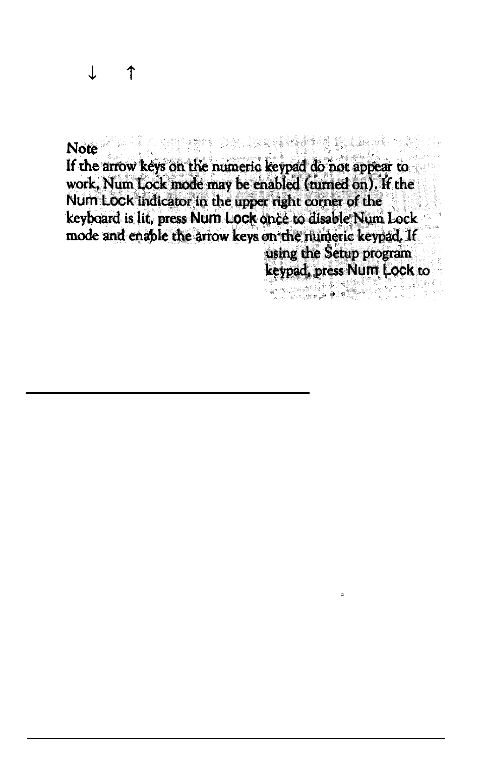 Moving the cursor block, Setting the display adapter type | Epson 3865X Plus User Manual | Page 41 / 337