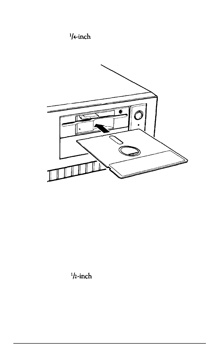 Inserting and removing diskettes | Epson 3865X Plus User Manual | Page 87 / 337