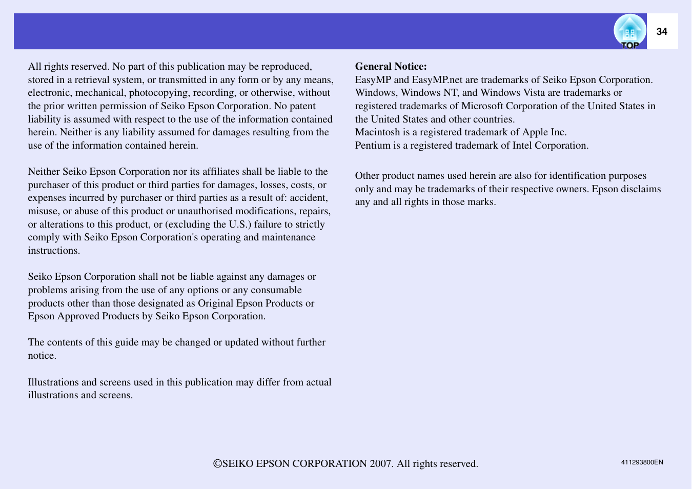 Epson V4.21 User Manual | Page 35 / 35