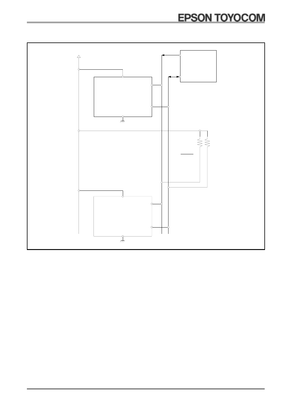Rx − 8564 lc, External connection example | Epson RX-8564LC User Manual | Page 11 / 39