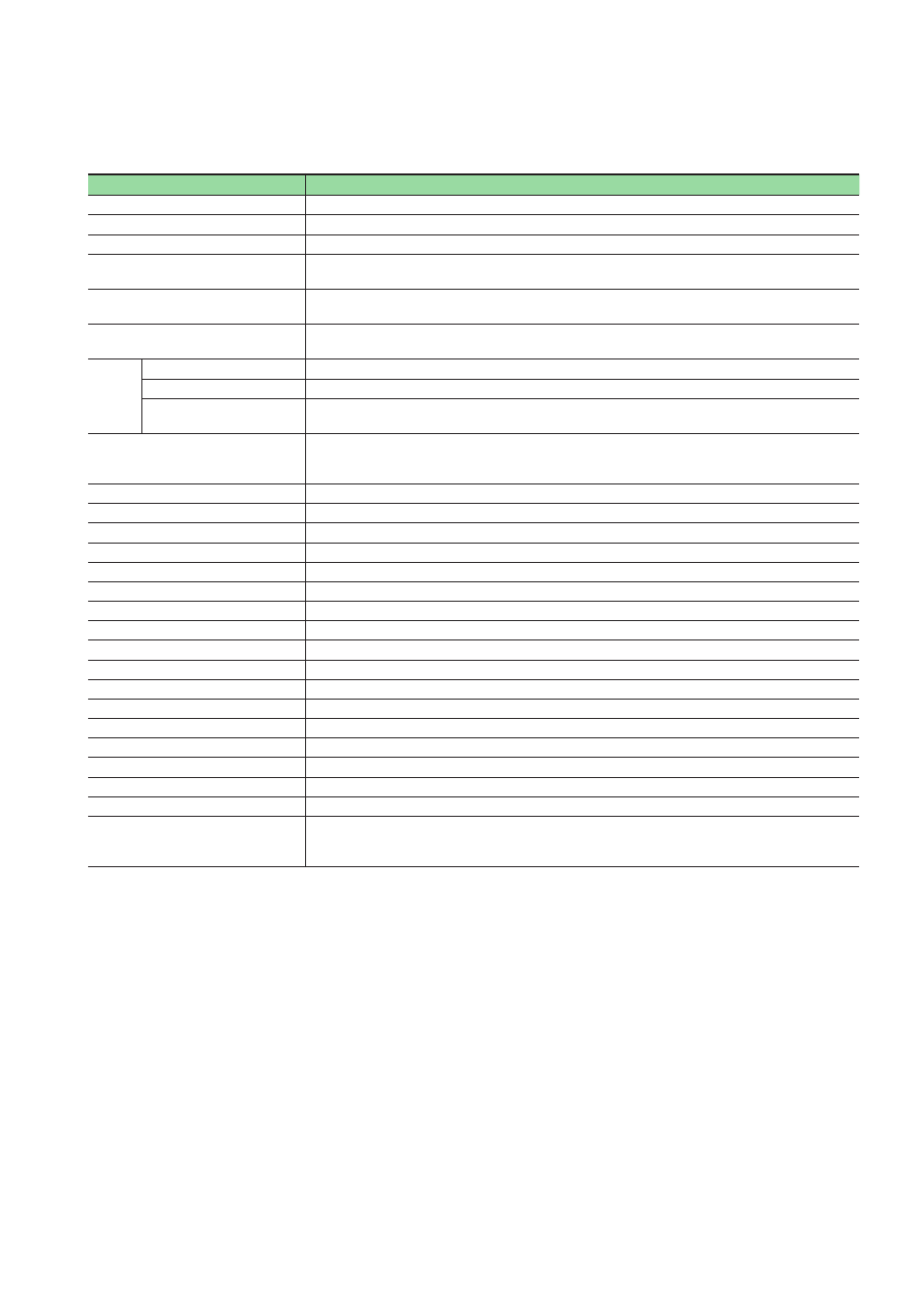 8) function performance specifications, 1 specifications | Epson FEH300b User Manual | Page 19 / 46