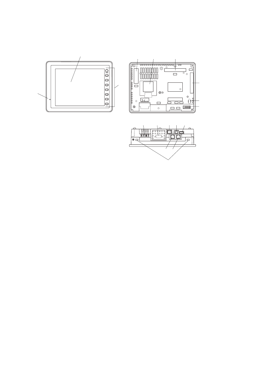 3) np5m0101-3h4, 3 names and functions | Epson FEH300b User Manual | Page 26 / 46