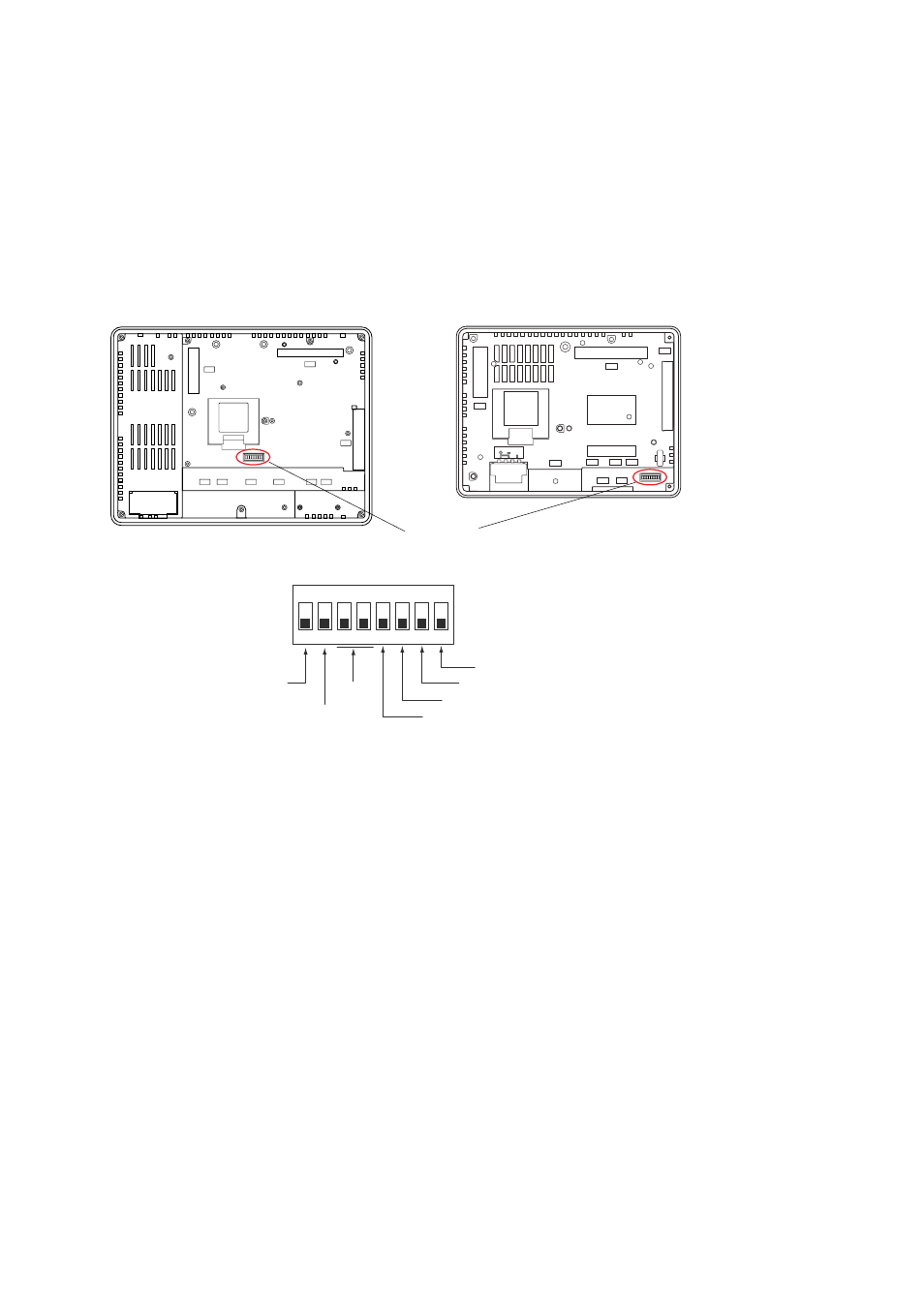 6 dip switches, Dip switch | Epson FEH300b User Manual | Page 32 / 46