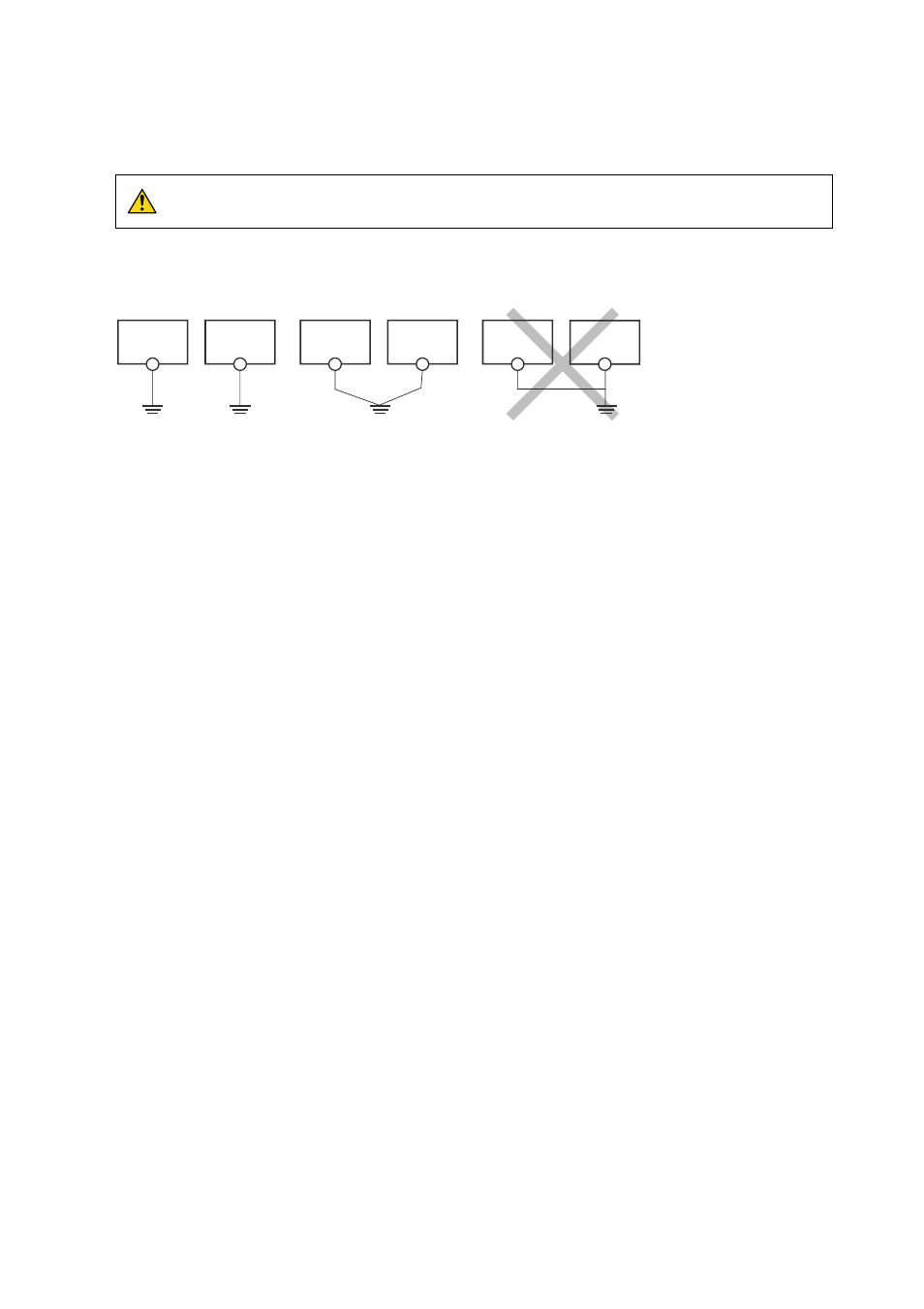 2) grounding, 2 power supply cable wiring, Caution | Epson FEH300b User Manual | Page 38 / 46