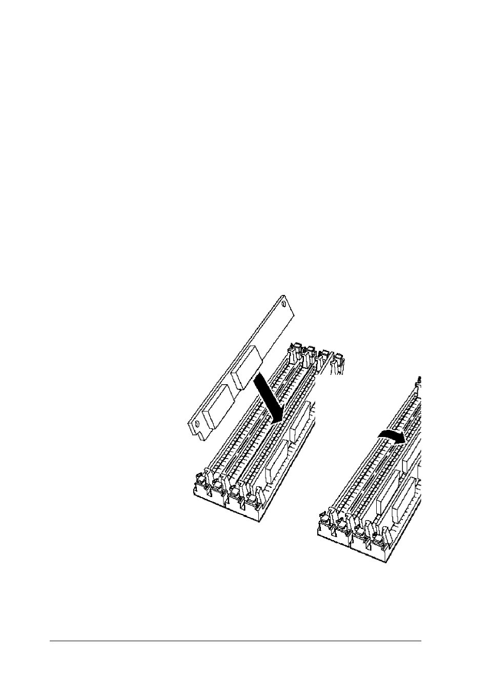 Inserting simms | Epson 2000 User Manual | Page 51 / 129