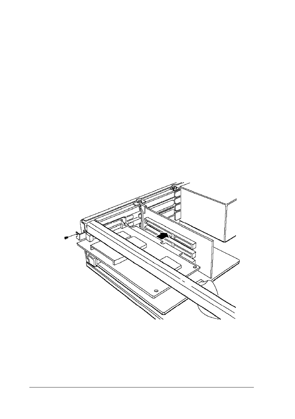 Installing a card in a full-length sot | Epson 2000 User Manual | Page 55 / 129