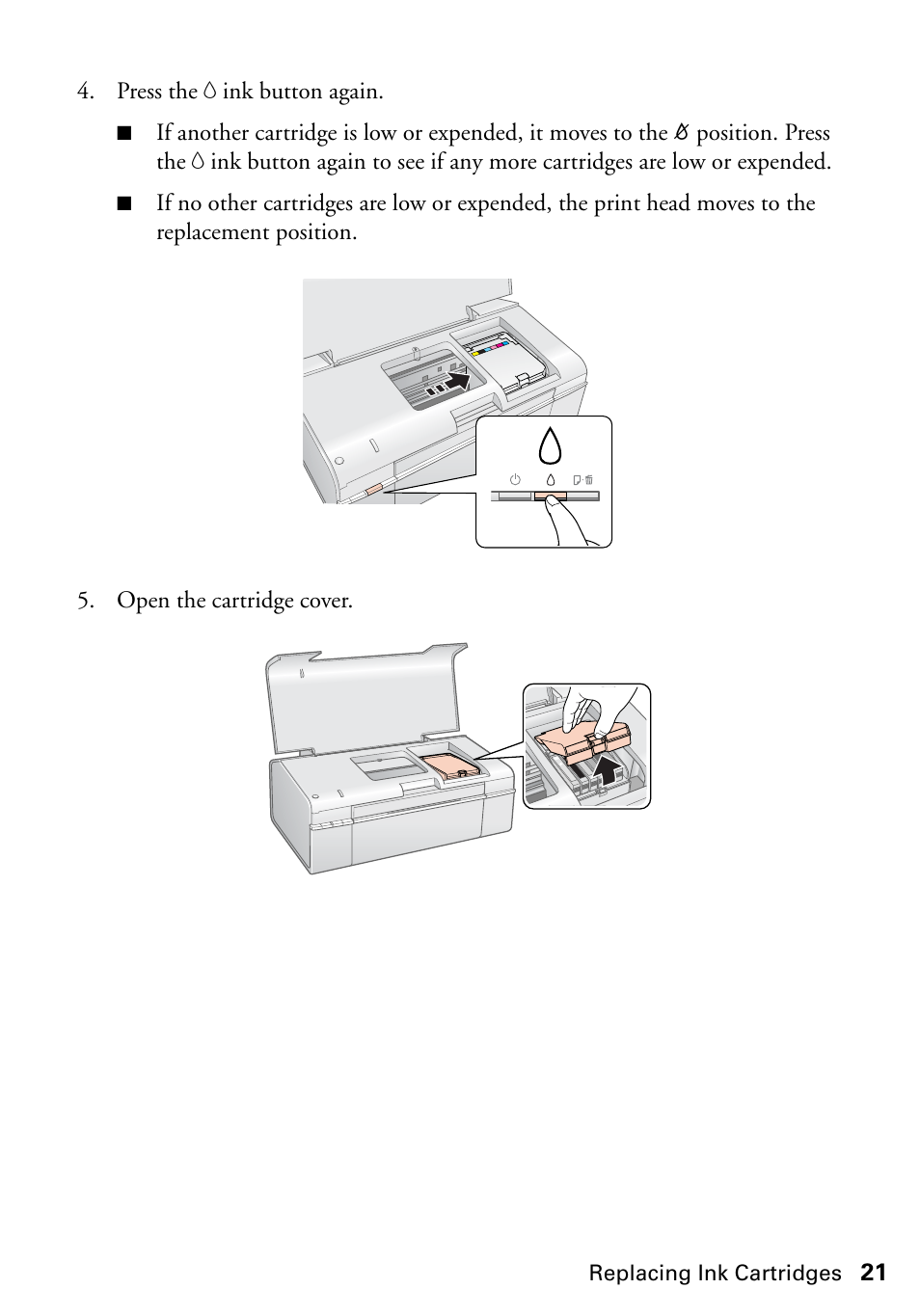 Epson Artisan 50 Series User Manual | Page 21 / 36