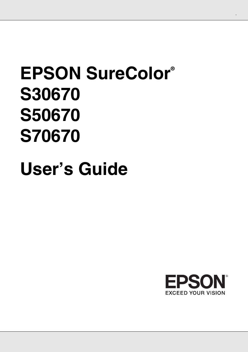 Epson S70670 User Manual | 193 pages